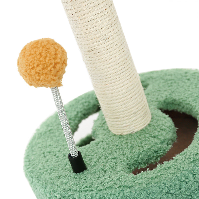 Bloom Cat Scratch Tower – Sisal Climbing & Play | J + C Pet Co