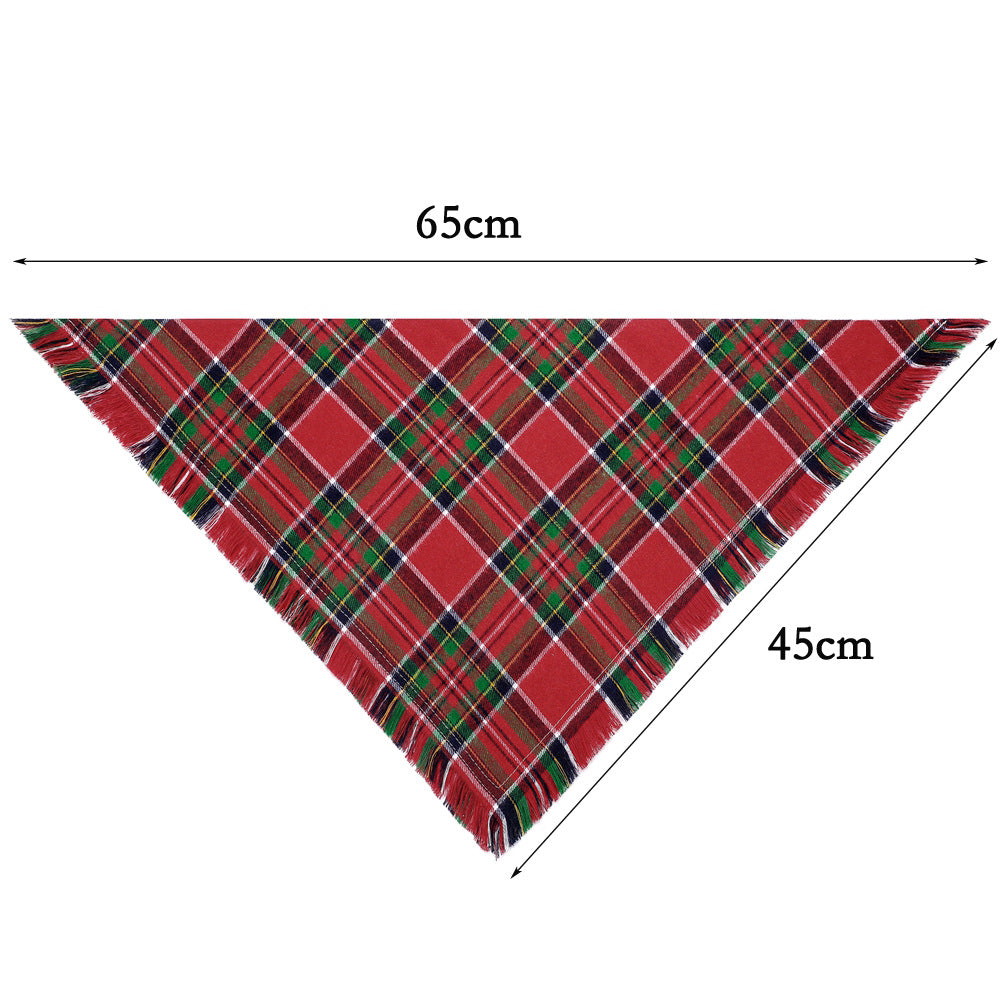 Modern Fall Plaid Dog Bandana – Autumn Collection | J + C Pet Co.