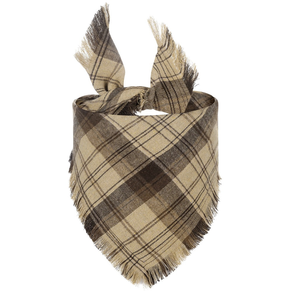 Modern Fall Plaid Dog Bandana – Autumn Collection | J + C Pet Co.