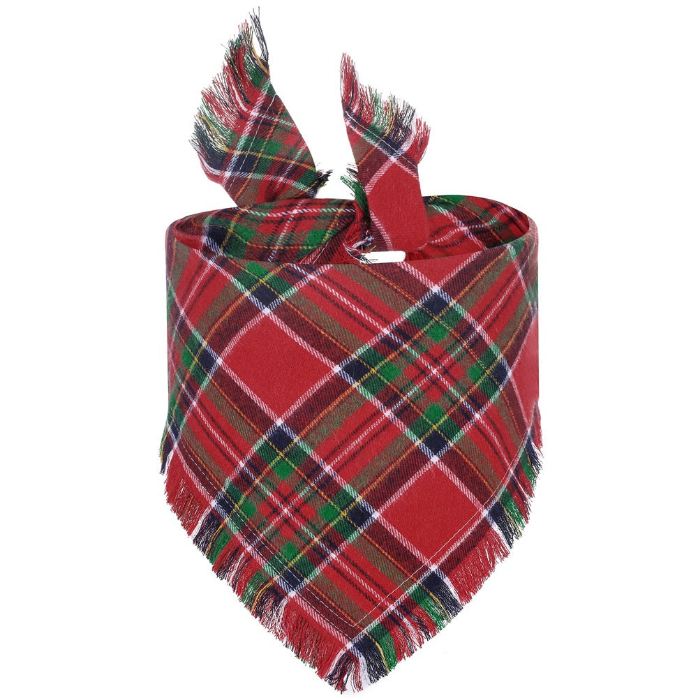 Modern Fall Plaid Dog Bandana – Autumn Collection | J + C Pet Co.