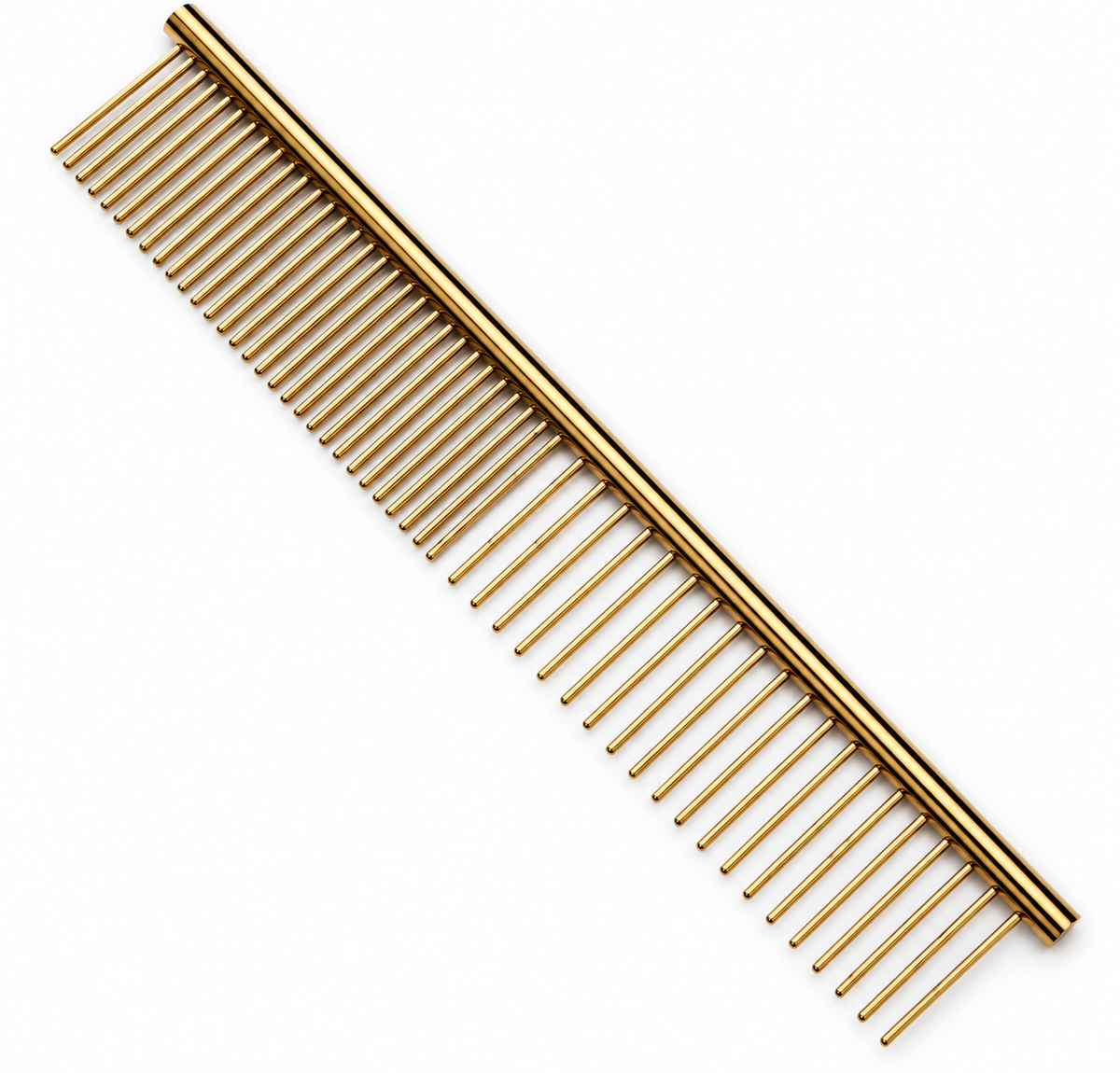 The Polished Paw — Luxe Stainless Steel Pet Comb