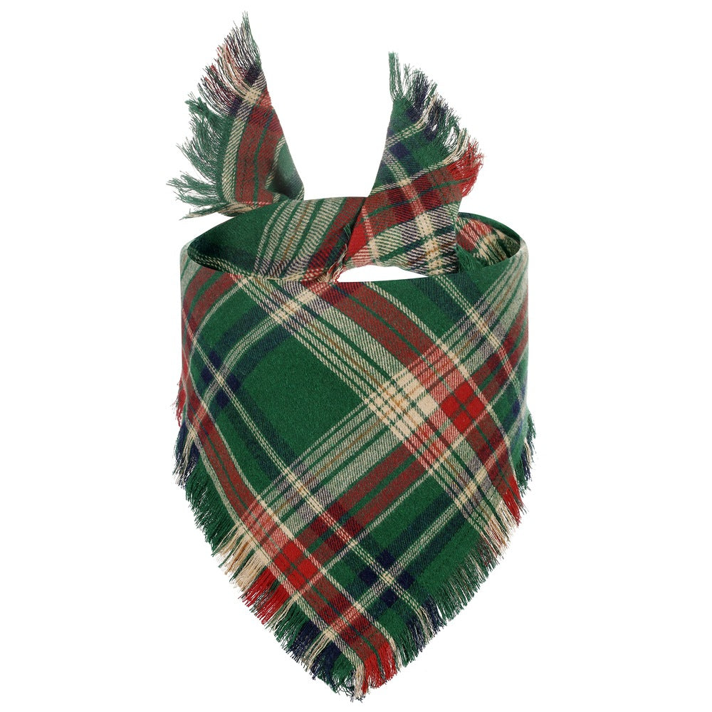 Modern Fall Plaid Dog Bandana – Autumn Collection | J + C Pet Co.