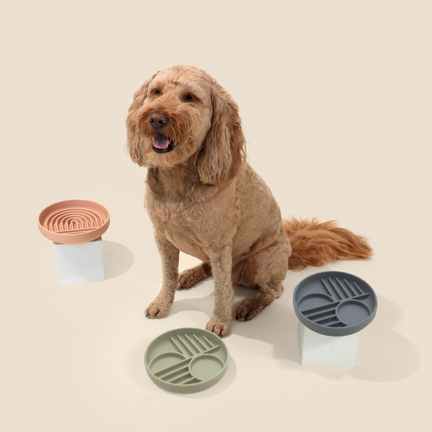 Silicone Slow Feeder Lick Mat – Calm Eating Bowl | J + C Pet Co.